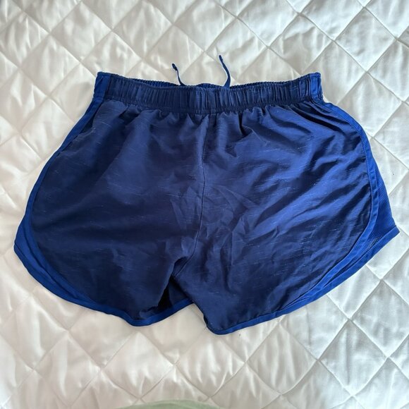 Nike Womens Dri-Fit Running Shorts Womens Size Small Blue Drawstring Liner - Picture 8 of 8